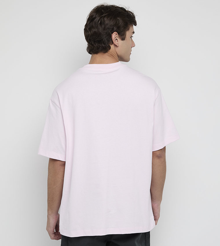 Logo Printed Short Sleeves Oversized T-Shirt