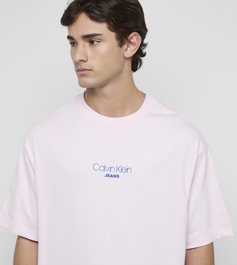 Logo Printed Short Sleeves Oversized T-Shirt