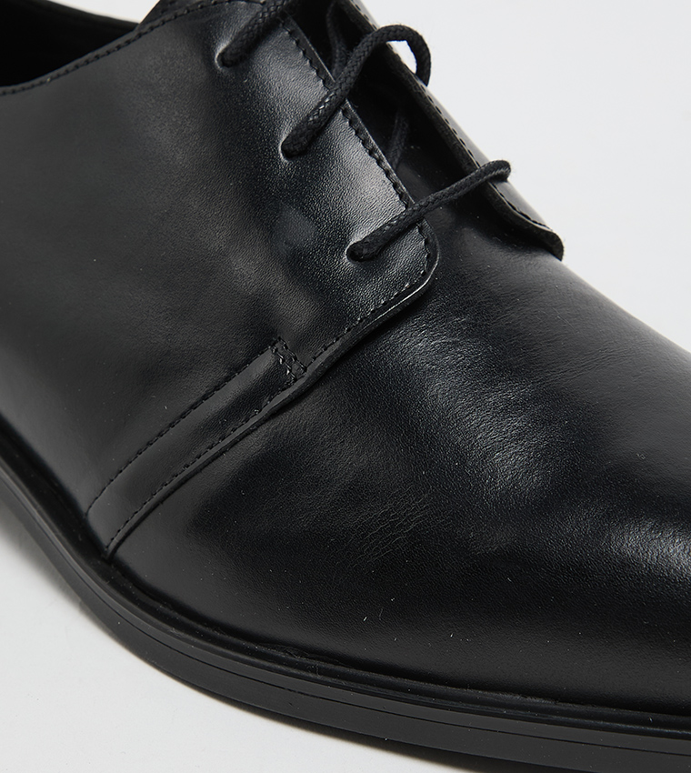 كالفين كلاين  أحذية رسمية برباط - أسود Formal Lace-Up Shoes