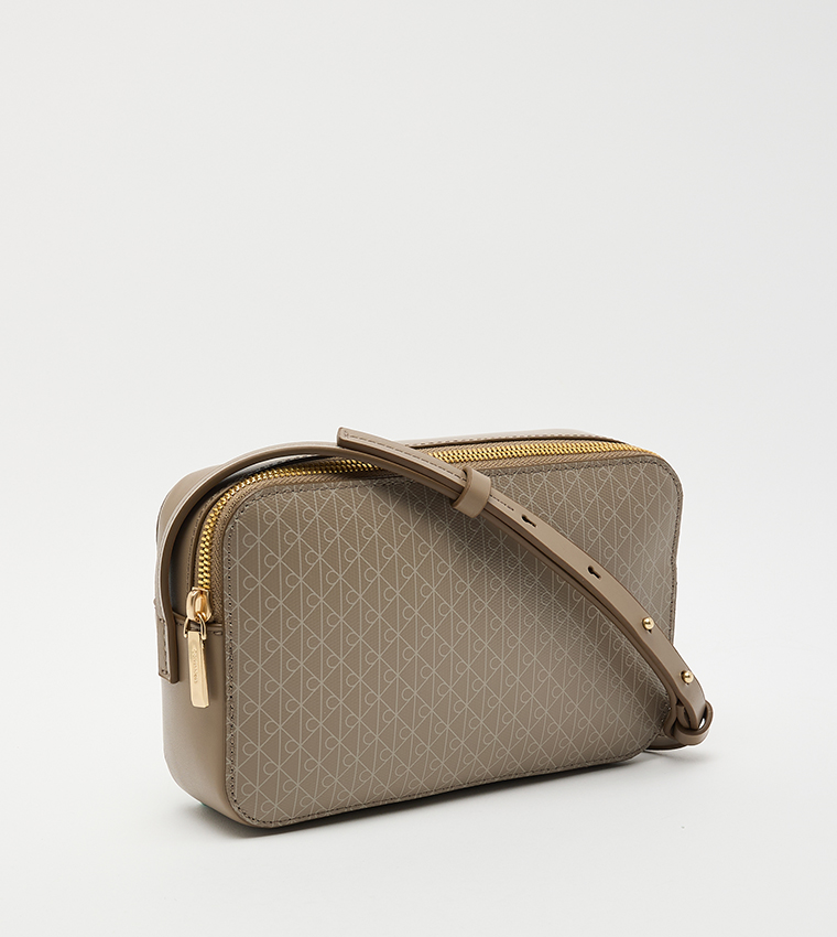 Monogram Patterned Camera Bag