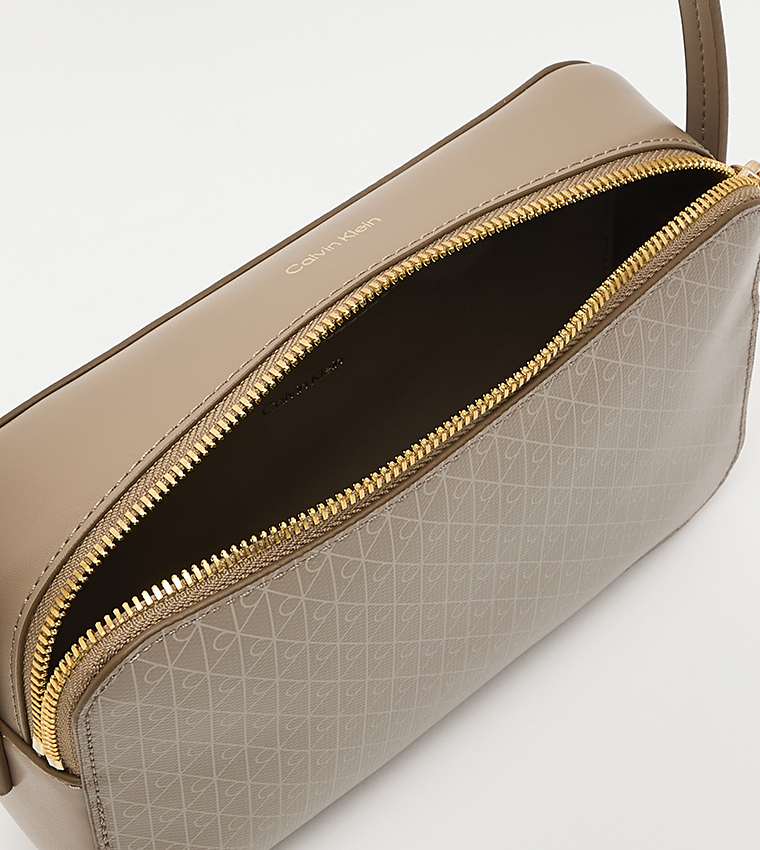 Monogram Patterned Camera Bag