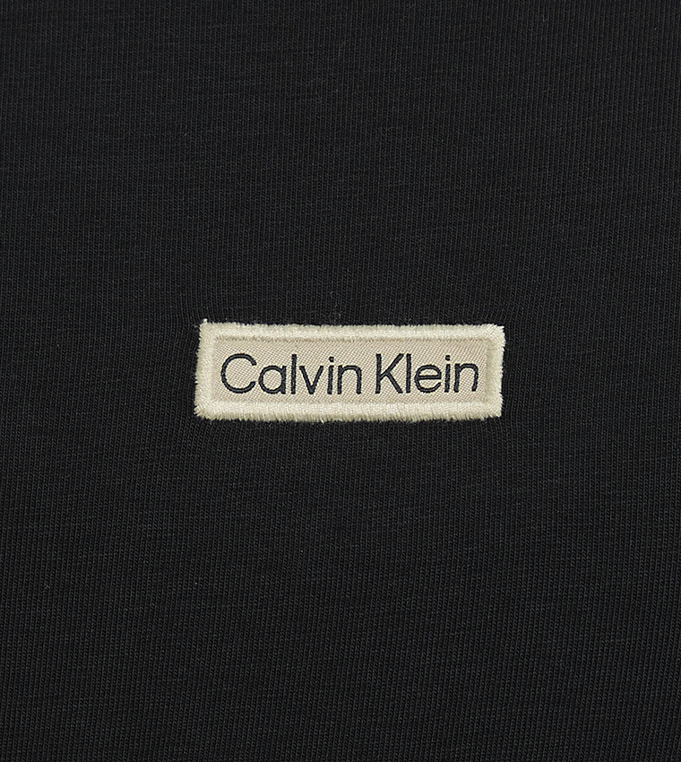 Logo Badge Crew Neck T-Shirt