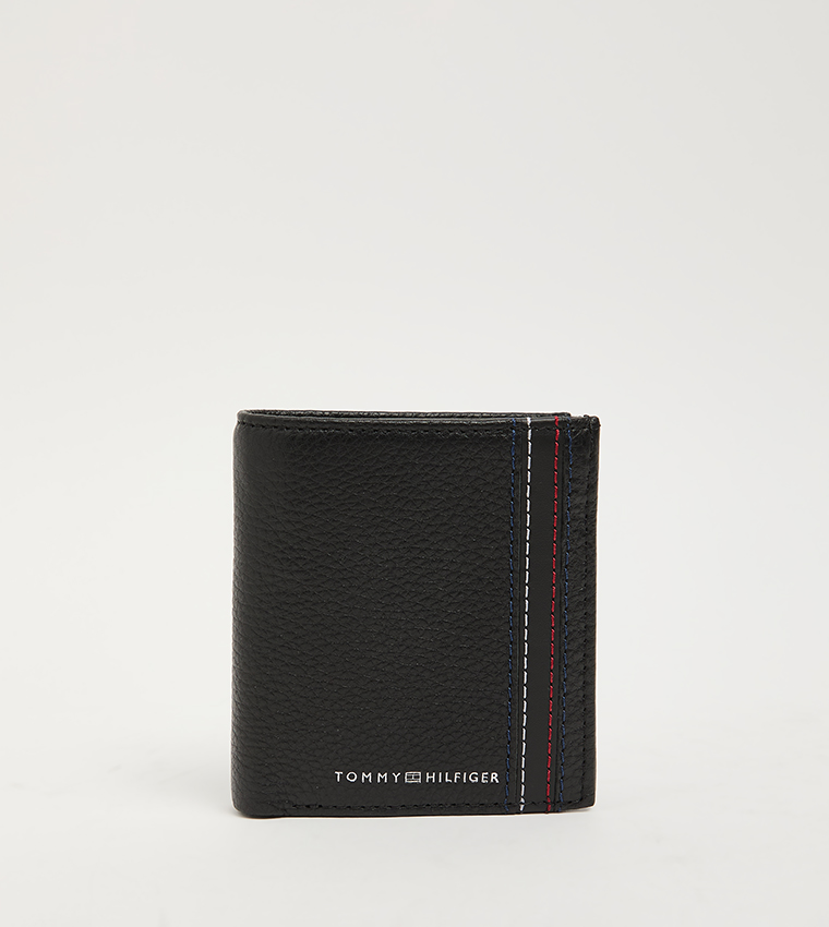 Logo Detail Tri-Fold Wallet