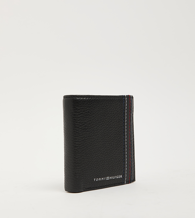 Logo Detail Tri-Fold Wallet