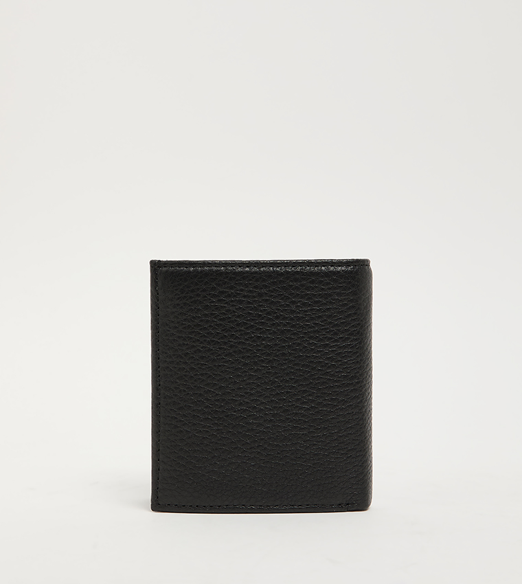 Logo Detail Tri-Fold Wallet