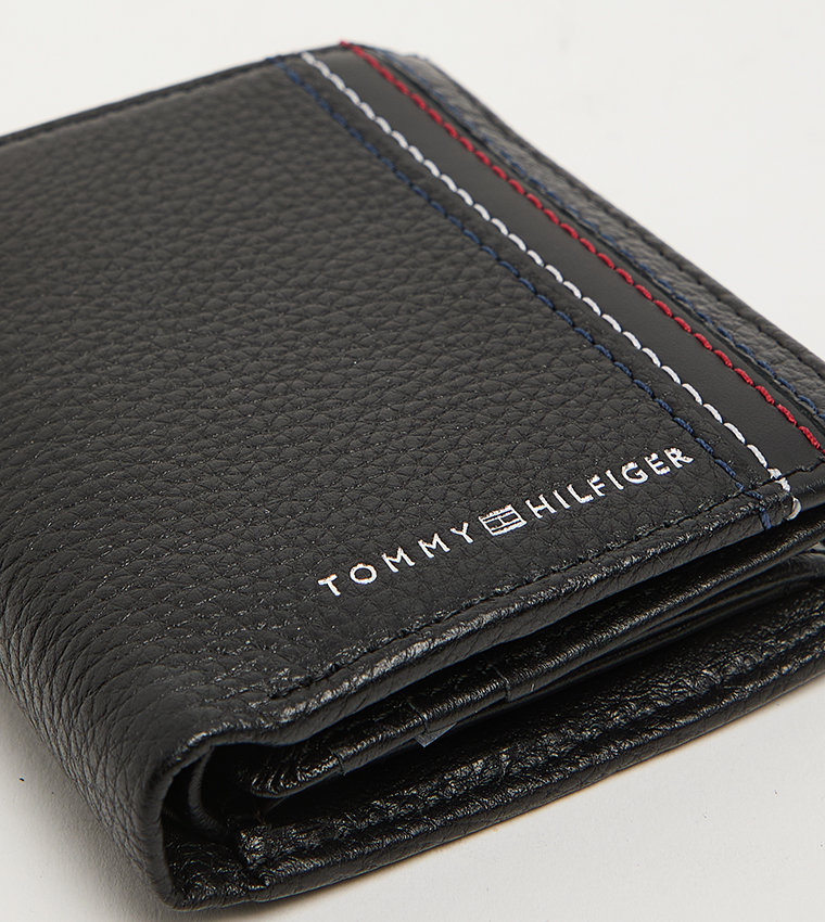 Logo Detail Tri-Fold Wallet