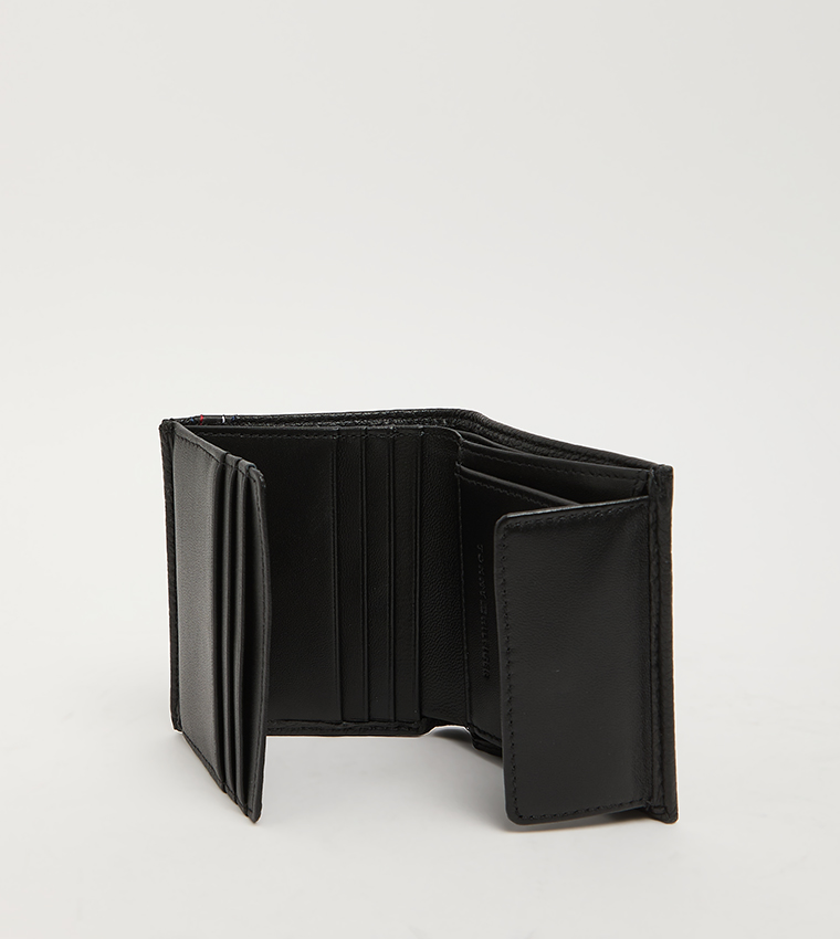 Logo Detail Tri-Fold Wallet