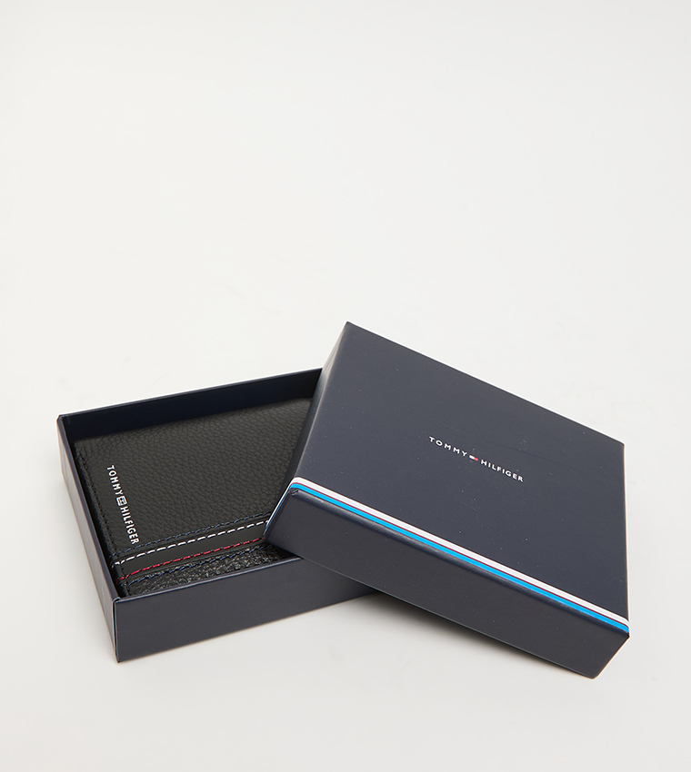 Logo Detail Tri-Fold Wallet