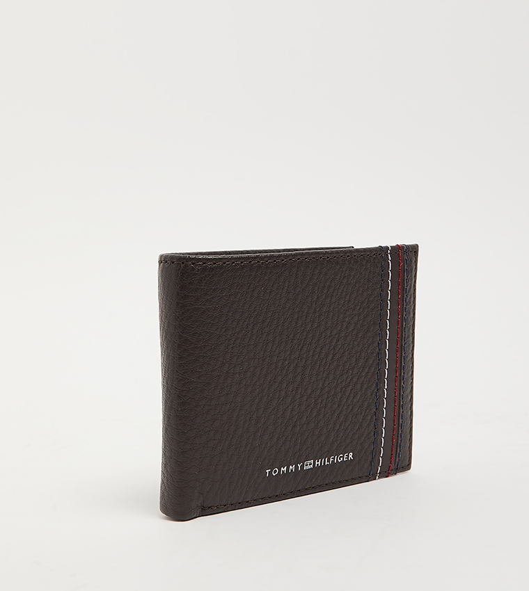 Textured Bi-Fold Wallet