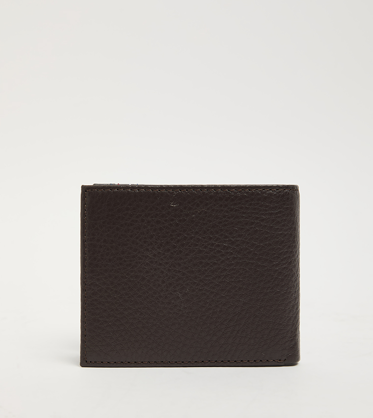 Textured Bi-Fold Wallet