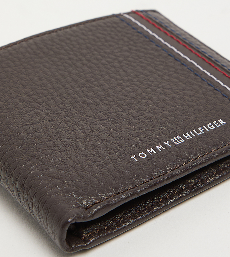 Textured Bi-Fold Wallet
