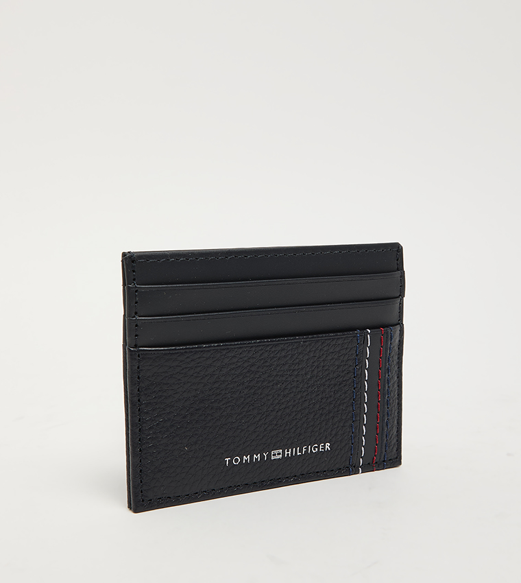 محفظة بطاقات بنقشة 