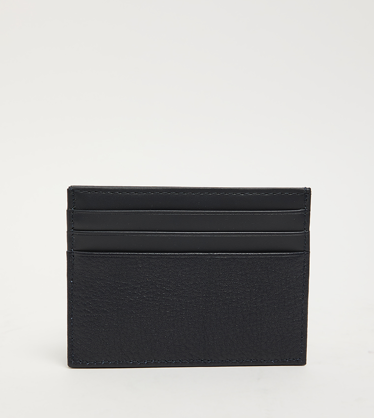 محفظة بطاقات بنقشة 