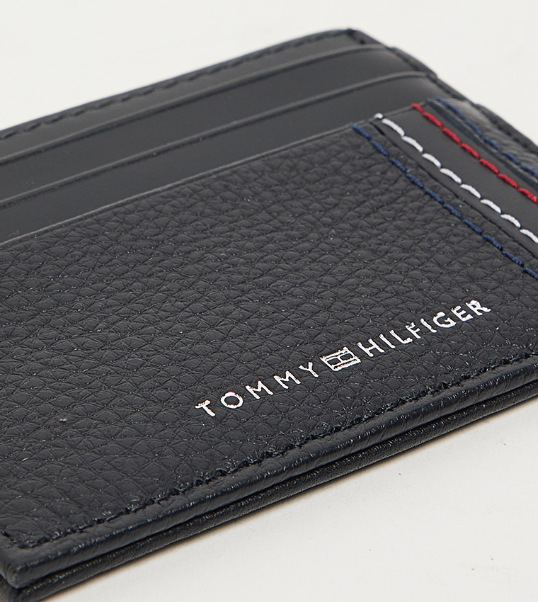 محفظة بطاقات بنقشة 