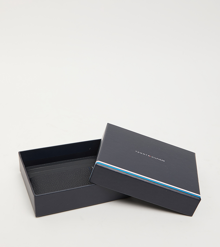 محفظة بطاقات بنقشة 