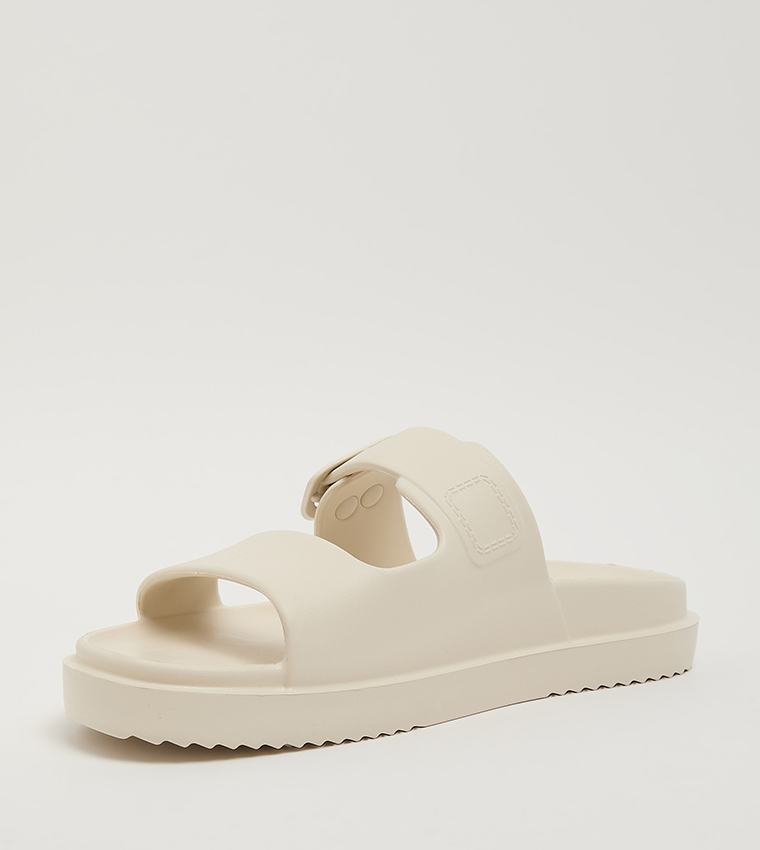 Double Strap Open Toe Comfort Sandals