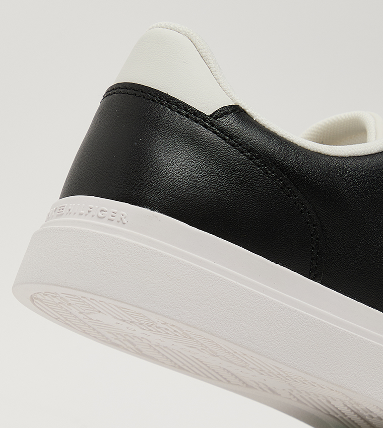 Feminine Cupsole Lace-Up Sneakers