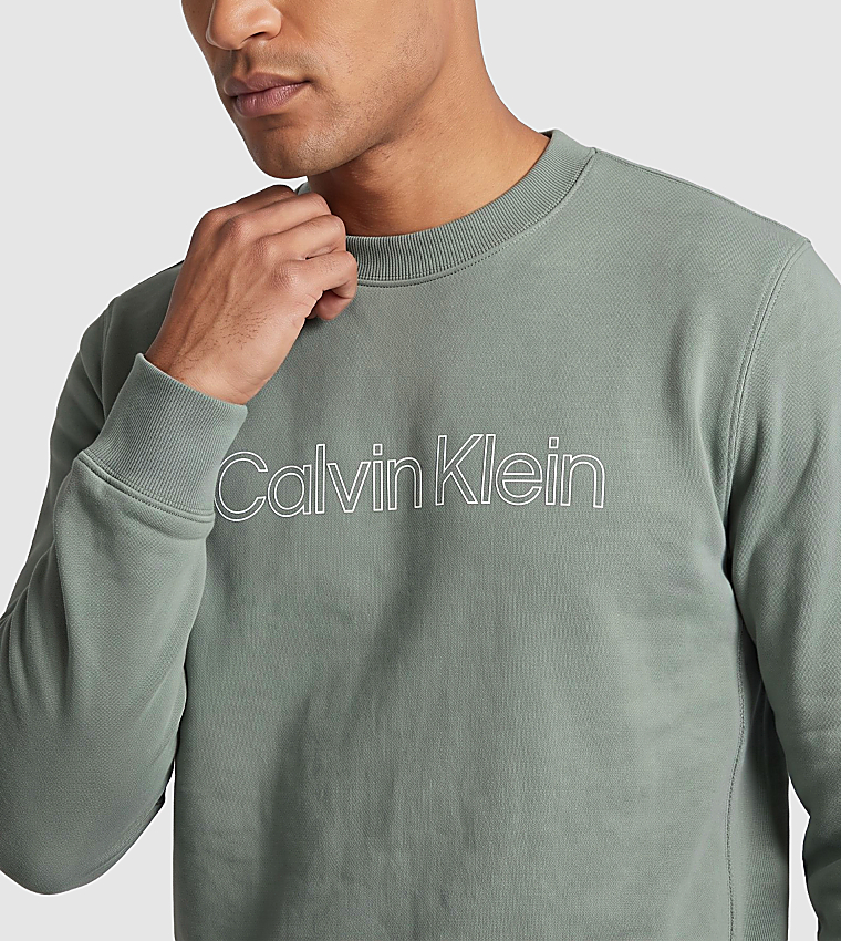 Calvin Klein  Sweatshirts - Green Sweatshirts