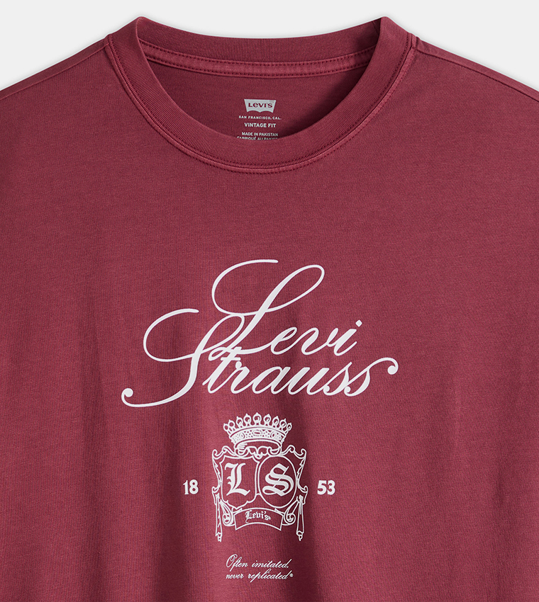 تيشيرت كاجوال كم قصير وطبعة