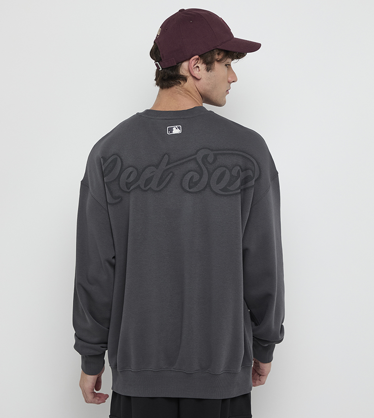 Printed Crew Neck Sweatshirt