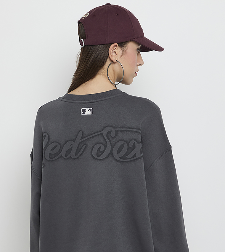 Printed Crew Neck Sweatshirt