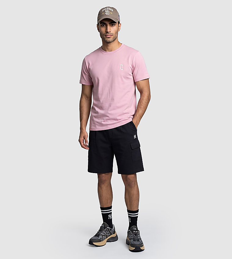 إم إل بي  تيشيرتات  كم قصير  - وردي فاتح Short Sleeve T-Shirts