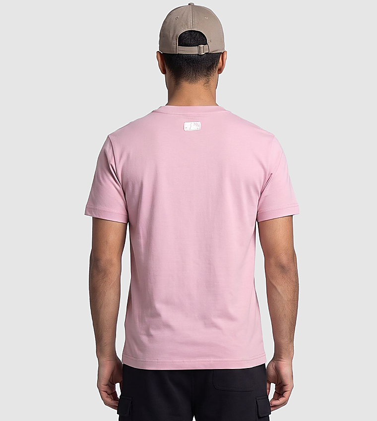 إم إل بي  تيشيرتات  كم قصير  - وردي فاتح Short Sleeve T-Shirts
