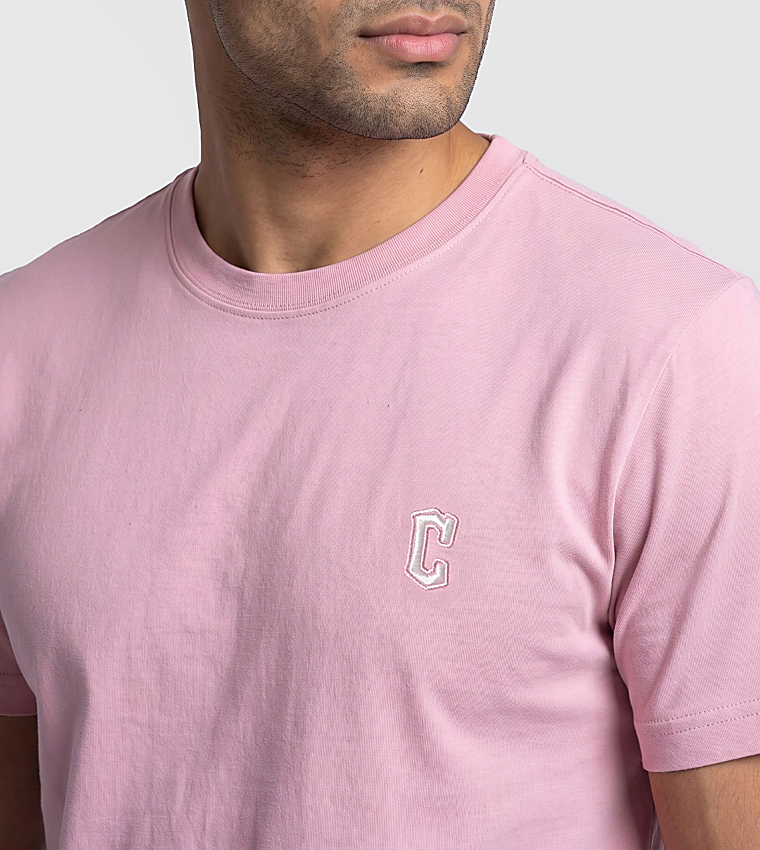 إم إل بي  تيشيرتات  كم قصير  - وردي فاتح Short Sleeve T-Shirts
