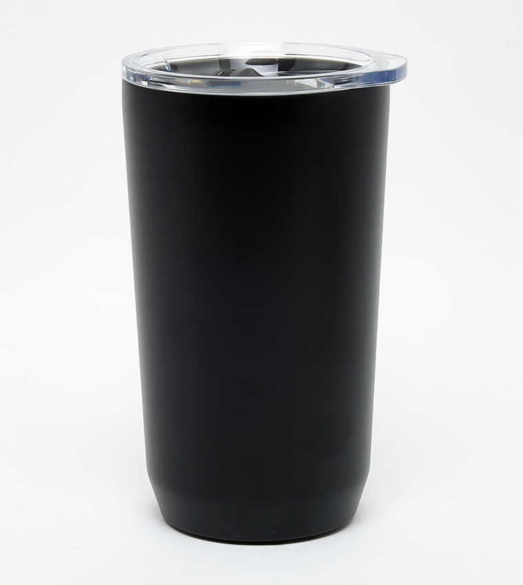 Vacuum Insulated Stainless Steel Tumbler, 16oz - Black