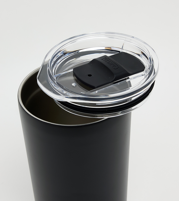 Vacuum Insulated Stainless Steel Tumbler, 16oz - Black