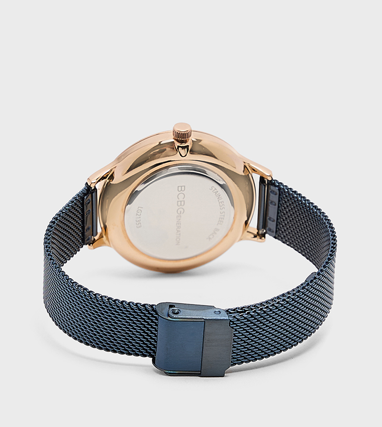 Printed Dial Metal Dial Analog Watch