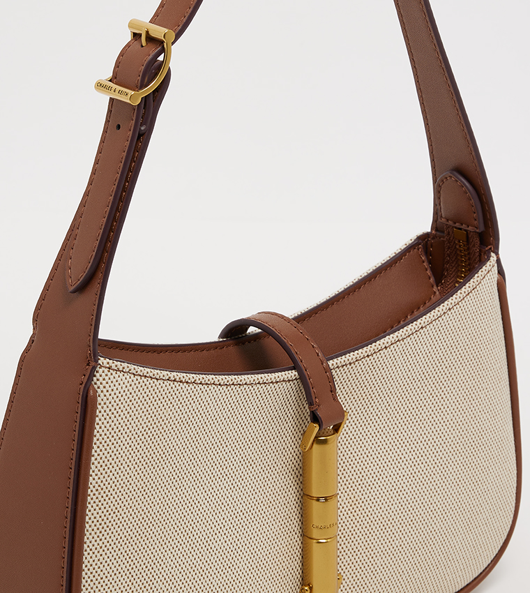 Charles & Keith  Shoulder Bags - Brown Shoulder bags