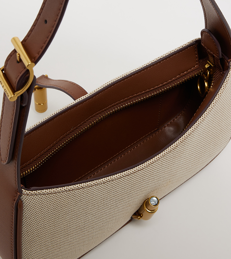 Charles & Keith  Shoulder Bags - Brown Shoulder bags