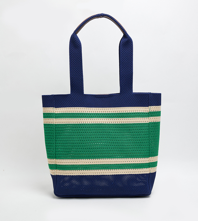 IDA Striped Tote Bag