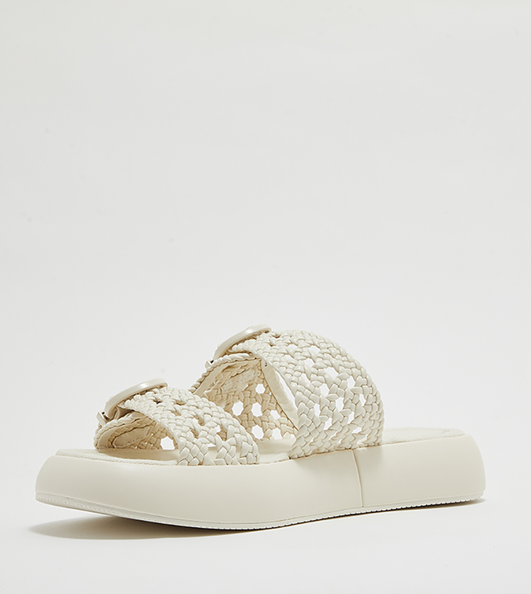 Braided Platform Sandals