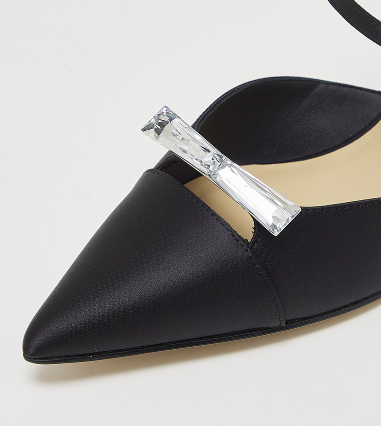 Bow Detail Mule Pumps