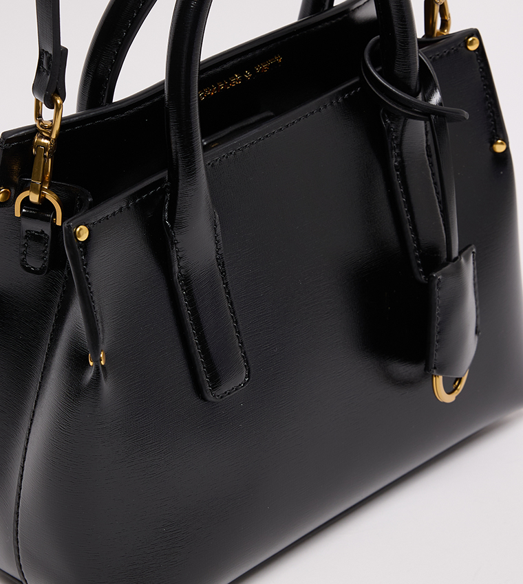 RENE Textured Mini Tote Bag