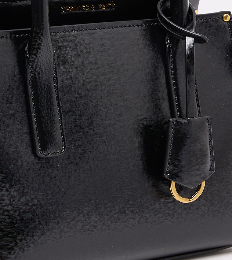 RENE Textured Mini Tote Bag