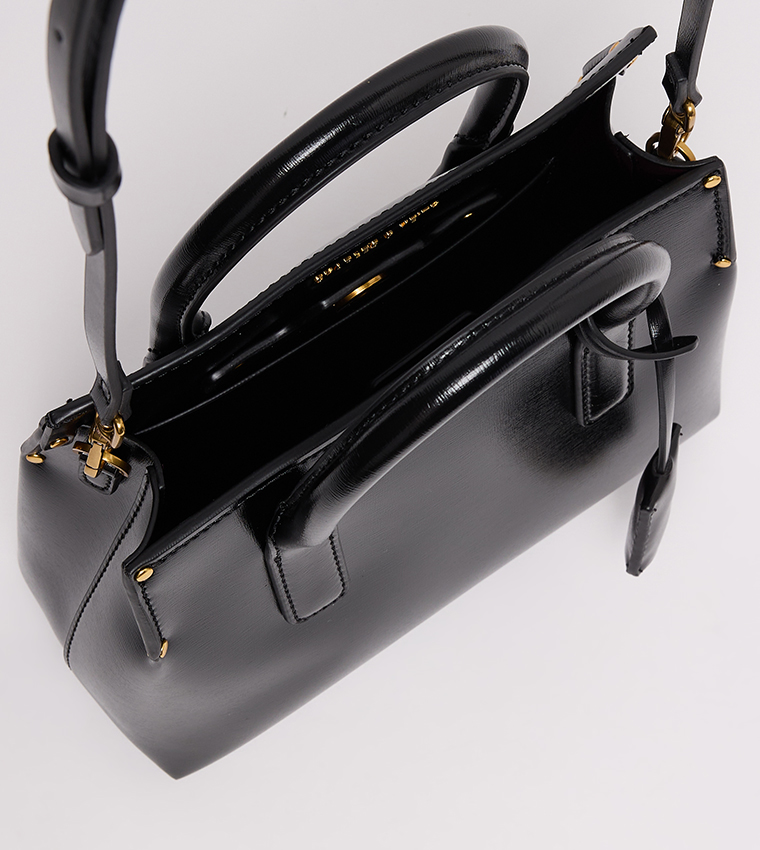 RENE Textured Mini Tote Bag