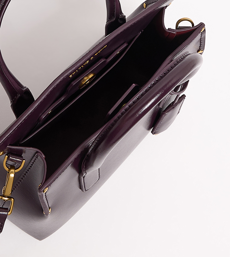 RENE Textured Mini Tote Bag