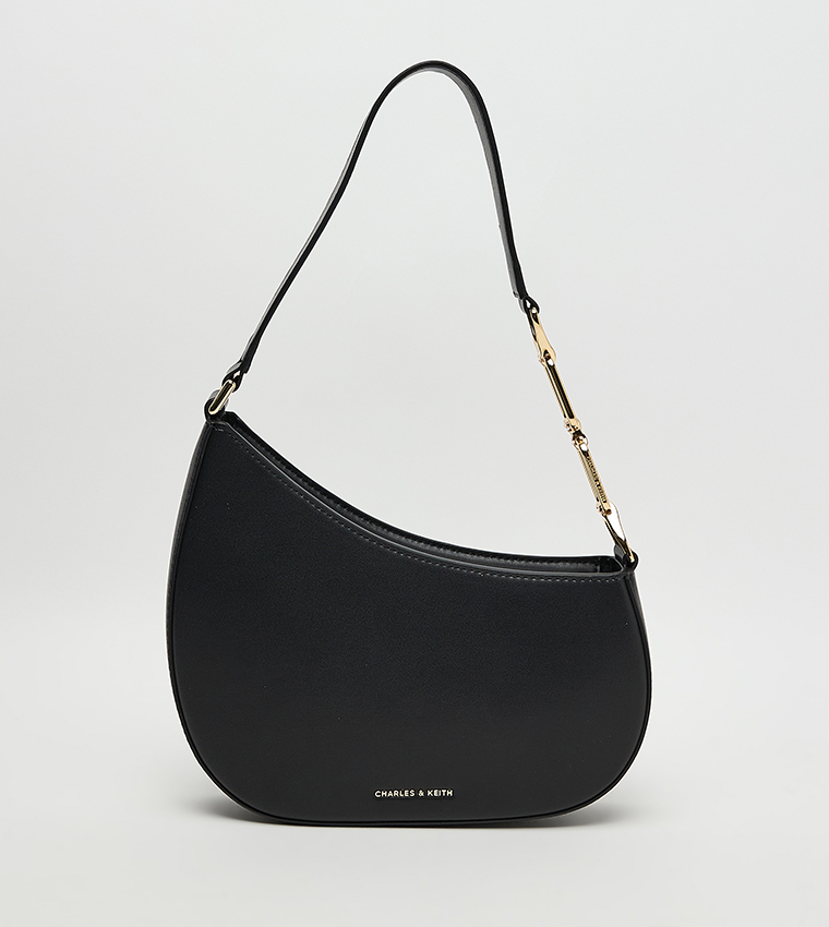 AGATHA Textured Shoulder Bag