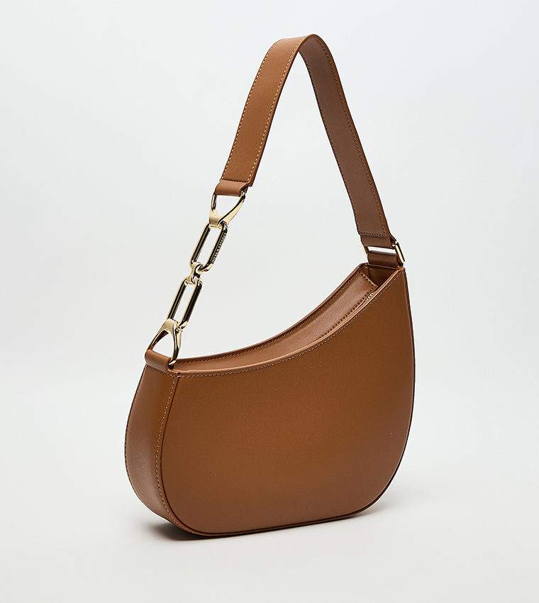 AGATHA Textured Shoulder Bag