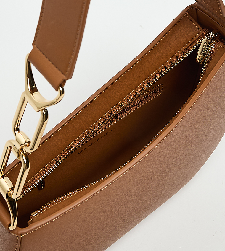 AGATHA Textured Shoulder Bag