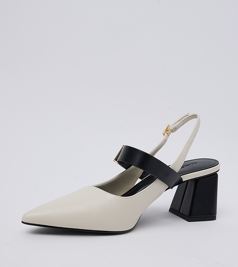 Yvette Mary Jane Slingback Pumps