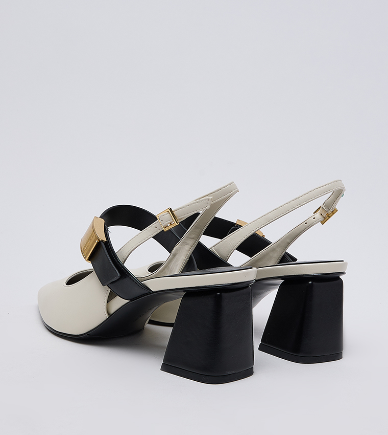 Yvette Mary Jane Slingback Pumps