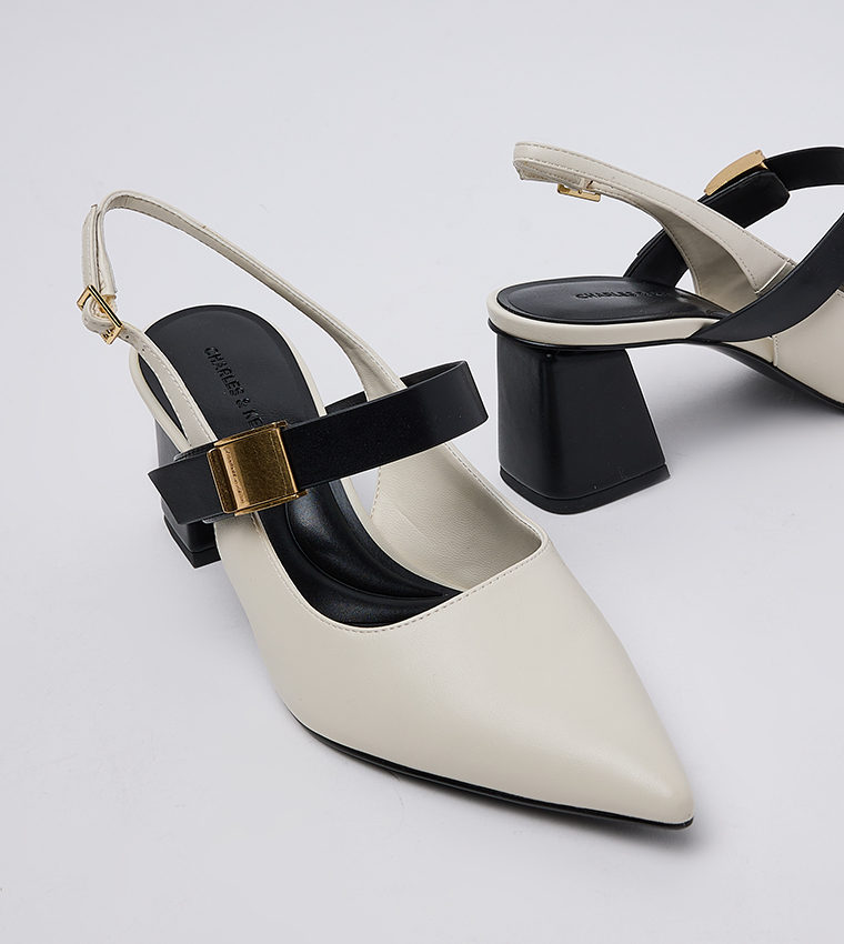 Yvette Mary Jane Slingback Pumps