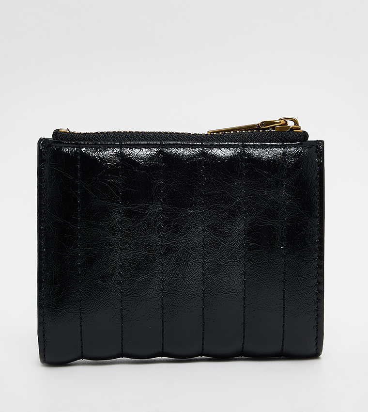 DONNA Quilted Mini Bi-Fold Wallet