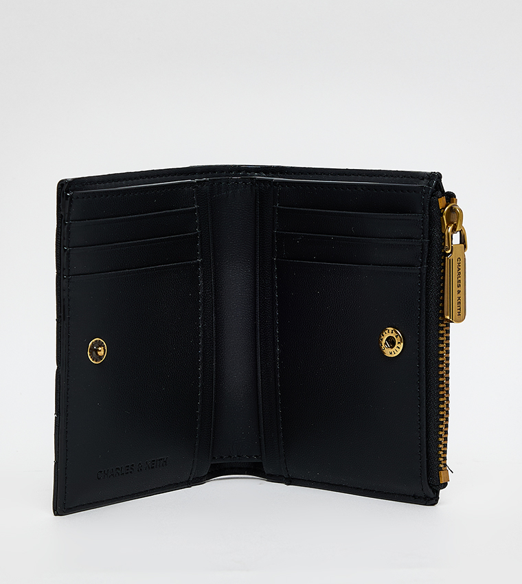 DONNA Quilted Mini Bi-Fold Wallet