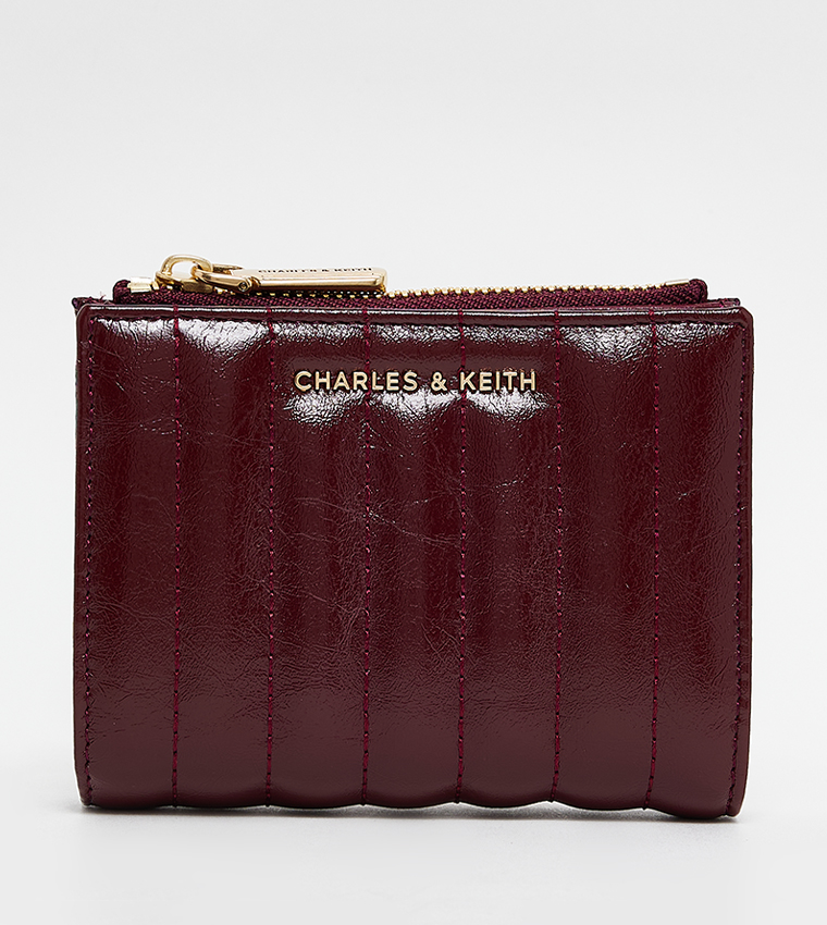 Charles & Keith  Wallets - Maroon Wallets