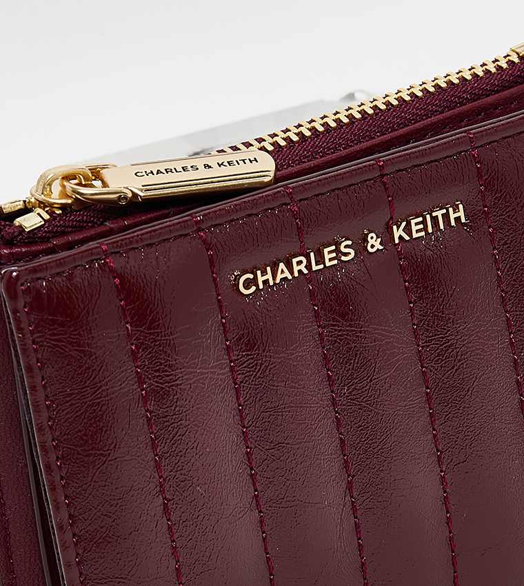 Charles & Keith  Wallets - Maroon Wallets